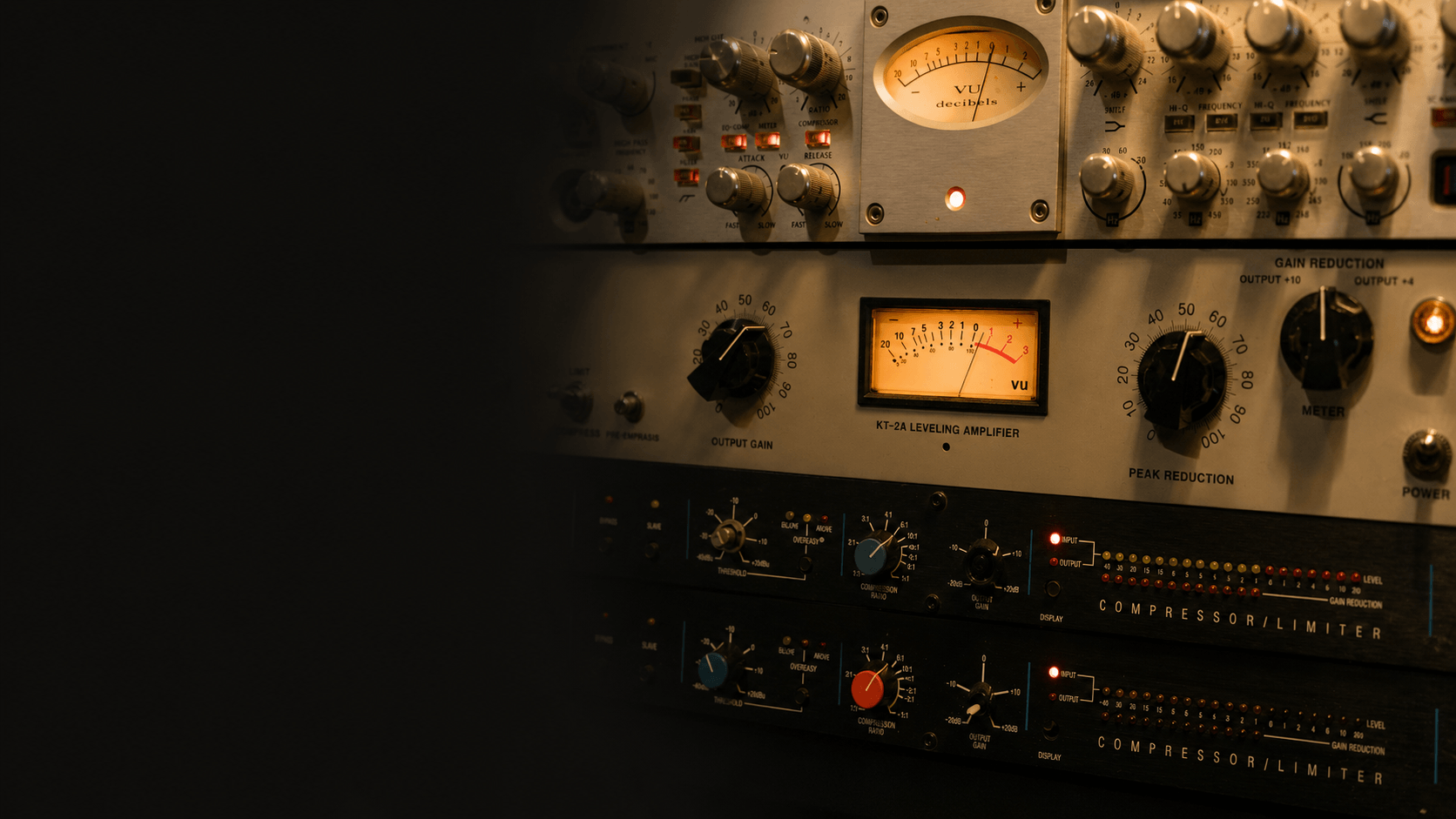 Conexões e equipamentos para processamento separado de stems